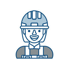 working man  vector illustration