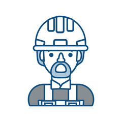 working man  vector illustration