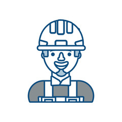 working man  vector illustration