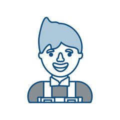 working man  vector illustration