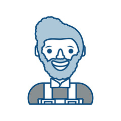 working man  vector illustration