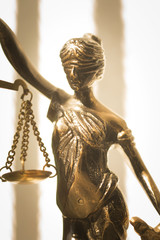 Legal justice law statue