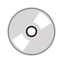 cd compact disk icon image vector illustration design 