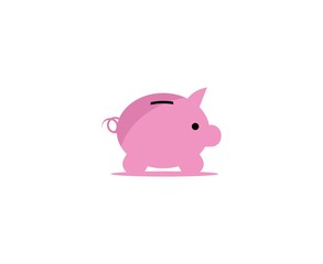 Piggy bank logo