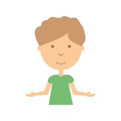 cartoon boy icon