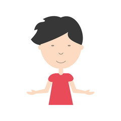 cartoon boy icon