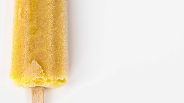 Melting fruity ice (4K timelapse footage)
