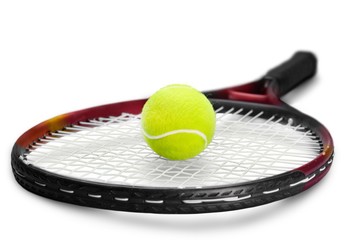 Tennis racket.