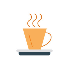 Coffee icon logo vector illustration