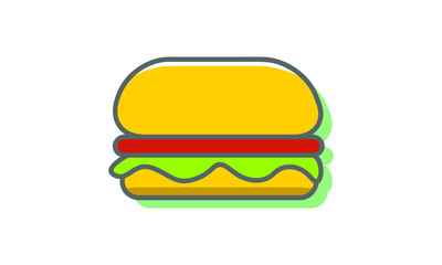 Burger Vector Image