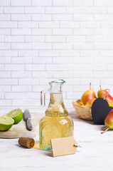 Homemade fruit vinegar