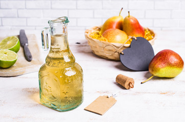 Homemade fruit vinegar