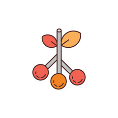 Coffee icon logo design illustration