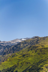 Naklejka premium Beautiful summer mountain landscape of Georgia.
