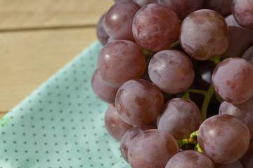 grapes fruit in basket
