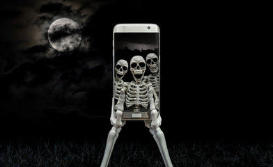 Skeleton Selfie