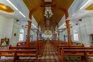 Sep 22, 2017 inside of San Jose Borromeo Church, Batanes