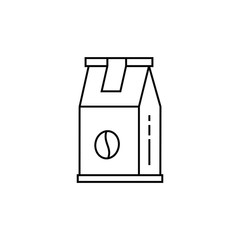 Coffee maker icon logo vector illustration