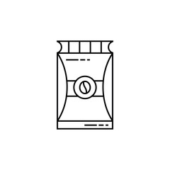Coffee maker icon logo vector illustration