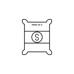 Coffee maker icon logo design illustration