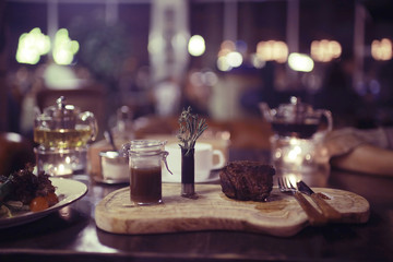 steak meat food serving restaurant