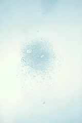 underwater air bubbles texture light blue background