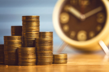 Saving money to buy a new home of its own money in the piggy bank. Lowest cost and tax.