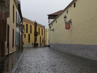Street. Architecture. Streets of a small town on the island of Tenerife. Canary Islands. (The Vast Russia! Sergey, Bryansk.)