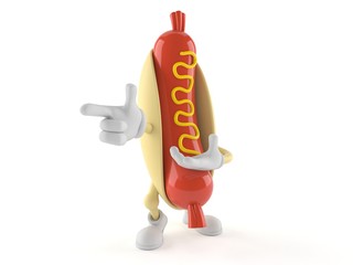 Hot dog character
