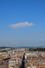 Fototapeta na wymiar Rome from birds eye view
