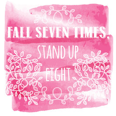 Inspiring Creative Motivation Quote. Vector Typography Banner Design Concept