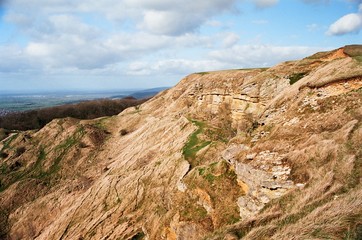 Fototapeta na wymiar Limestone hill 