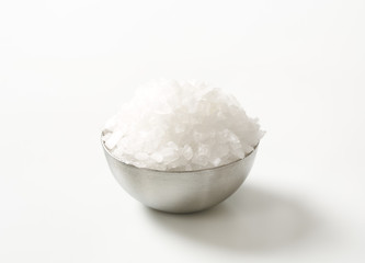 Coarse sea salt