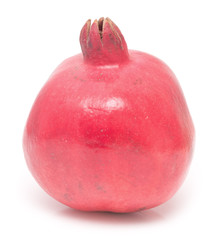 pomegranate on white