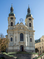 Fototapeta na wymiar Marien-Magdalenenkirche in Karlovy Vary, Tschechien