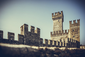 Castle of Sirmione - Lake Garda - Italy