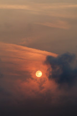 The Sun and Clouds after Hurricane Ophelia