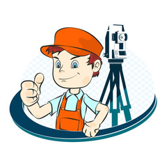 Surveyor illustration