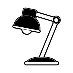 Study light lamp icon vector illustration graphic design