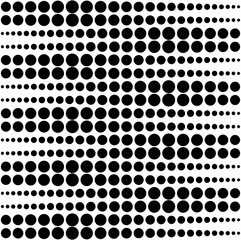 Vector Pattern Design, Seamless Retro Trendy background with dots