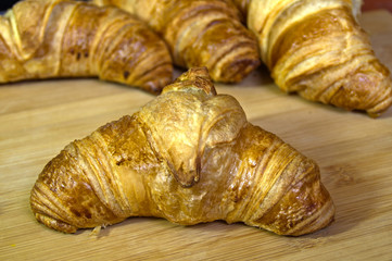 Croissants butcher