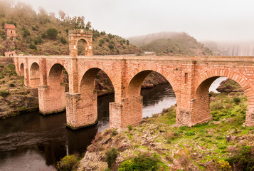 Obraz premium Roman bridge of Alcantara