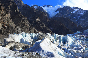 melting glacier