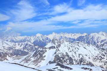 Fototapeta na wymiar caucasus ridge