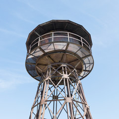 Old water tower at a railway station