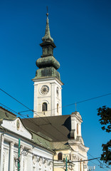 Fototapeta na wymiar Cathedral of St John the Baptist in Presov, Slovakia