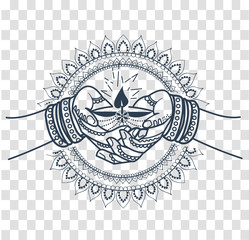 silhouette of Indian holiday wedding