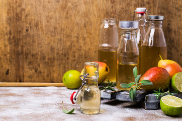 Homemade fruit vinegar