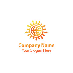 Circle arrow logo design