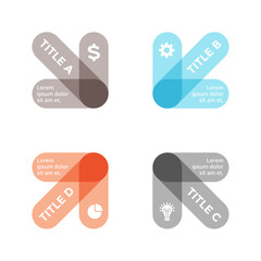 Vector circle arrows infographic, cycle diagram, graph, presentation chart. Business concept with 4 options, parts, steps, processes.